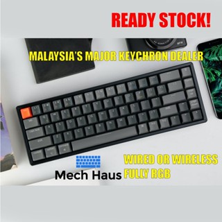 [MECH Haus] KEYCHRON K6 คีย์บอร์ดไร้สาย พร้อมสายไฟ RGB