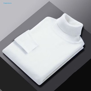 [Xiapistore] เสื้อกันหนาว คอปกสูง กันลม อเนกประสงค์ สีพื้น