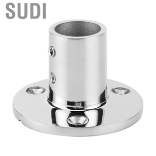 Sudi Boat Handrail Round Base  90 Degree 22mm Stainless Steel Hand Rail Fittings Marine Accessor.