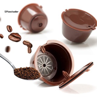 Sp ถ้วยแคปซูลกาแฟ ใช้ซ้ําได้ ทนทาน ใช้ซ้ําได้ สําหรับ Dolce Gusto 5 ชิ้น