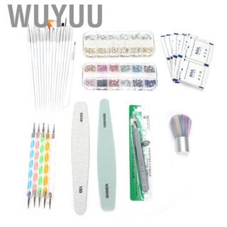 Wuyuu Manicure Tools  Suitable For Nail Art Pen for Home Store Woman Beauty Salon