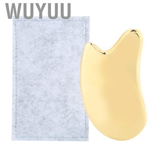 Wuyuu Brass  Board Gua Sha Tool Fascia Acupoint  Muscle  Relief Max