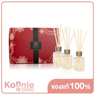 Phruksa Spa Premium Set Reed Diffuser [Moke 30ml + Garden&amp;amp;Rain 30ml + Lemongrass 30ml].