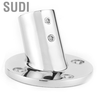 Sudi 316 Stainless Steel Round Base 60 Degree Hand Rail Fitting Accessories for 22MM 7/8in