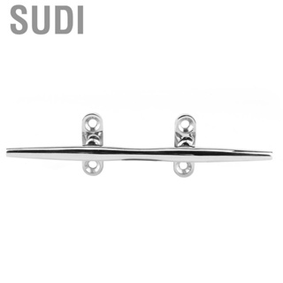 Sudi 8in Boat Cleat Open Base Stainless Steel Dock Mooring Accessories &amp; Marine Hardware