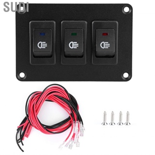 Sudi Toggle Switch 12V  12V/30A  Combination Panel Racing Car Ignition On Off Engine Start Push Button