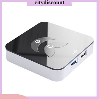 &lt;citydiscount&gt; ปุ่มพาวเวอร์ภายนอก สําหรับเดสก์ท็อป และปุ่มรีสตาร์ท อะแดปเตอร์ปุ่มพาวเวอร์ Pc พร้อม Usb 3.0 2.0 ความเร็วสูง