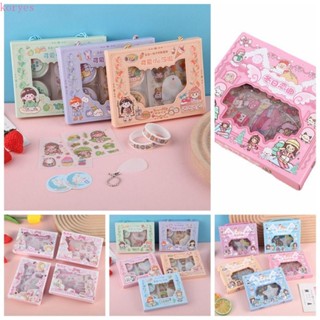 Koryes ชุดสติกเกอร์การ์ด ลายการ์ตูนกูก้า กันน้ํา แบบพกพา DIY