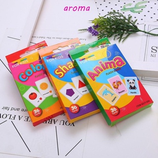 Aroma จิ๊กซอว์ปริศนา เกมจับคู่ผัก ของเล่นฝึกสมาธิ ความรู้ความจํา การรับรู้ การฝึกความจํา การฝึกความจํา สําหรับเด็ก ผู้ปกครอง เด็ก