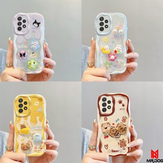 เคส SAMSUNG A73 A53 A33 A23 A13 4G 5G น่ารัก ตุ๊กตาสามมิติ กรณีป้องกันโทรศัพท์มือถือ