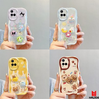 เคส VIVO Y21 Y21S Y21T Y33S Y33T T1X น่ารัก ตุ๊กตาสามมิติ กรณีป้องกันโทรศัพท์มือถือ