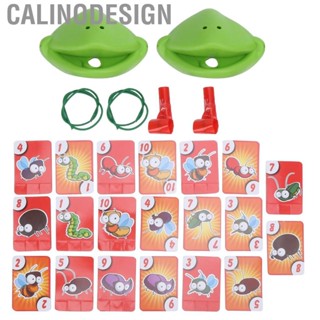 Calinodesign Tongue Frog Mouth Take Card Party Funny Board Game Be Quick To Lick Cards Toy Set