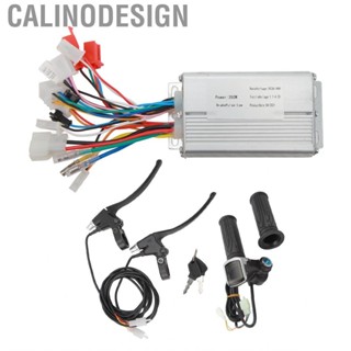 Calinodesign New 36V 48V 250W EBike Brushless  Controller Throttle Grip Brake Lever