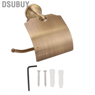 Dsubuy Bathroom Toilet Paper Holder Wall Mounted Vintage Style