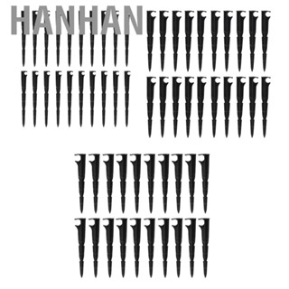 Hanhan 20Pcs Ground Hose Bracket  Garden Stakes Fixed Stem Holder for Watering Irrigation System