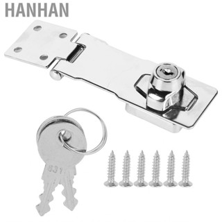 Hanhan Safety Lock Hasp Large Keyed Locking For Small Doors Drawer US