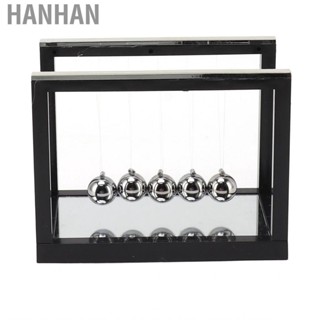 Hanhan Stainless Steel Newton Cradle Balance Balls Desktop Toy