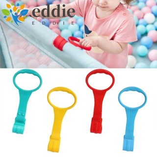 26edie แหวนดึง พลาสติก สีพื้น น่ารัก อุปกรณ์เสริม สําหรับแขวนเตียงเด็ก