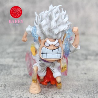 Barry ฟิกเกอร์ PVC รูปการ์ตูนอนิเมะ Nika Luffy Gear 5 13 ซม. สําหรับของขวัญวันเกิด