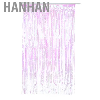 Hanhan 100x180cm Tassel Shiny Flash Line Door Curtain Decoration For Wedding Celebration Birthday Party Window Room