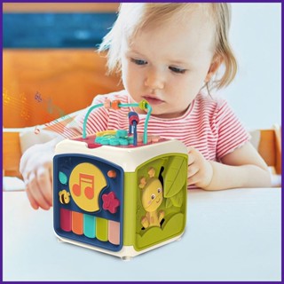 Montessori Cube กลองมือกลอง Montessori สําหรับพัฒนาการทักษะยนต์