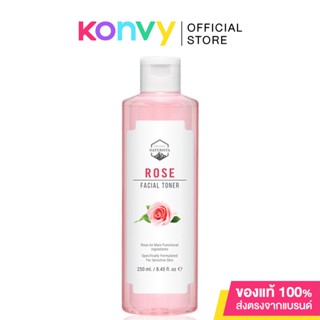 Naturista Rose Facial Toner 250ml โทนเนอร์จากสารสกัดกุหลาบ ลดอาการระคายเคือง ปรับผิวให้เเข็งเเรง เพื่อผิวที่กระจ่างใ...