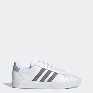 adidas เทนนิส รองเท้า Grand Court Cloudfoam Lifestyle Court Comfort Superstar ผู้ชาย สีขาว HQ1706