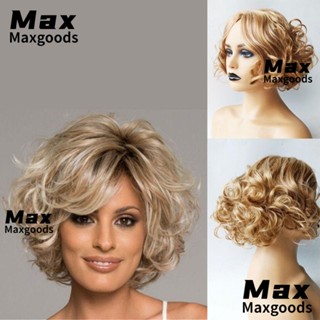 Maxg วิกผมสั้น คอสเพลย์ Afro Kinky สําหรับผู้หญิง