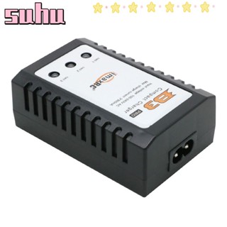 Suhuhd อะแดปเตอร์ชาร์จแบตเตอรี่ลิเธียม 7.4V-11 100V-240V สําหรับเฮลิคอปเตอร์บังคับ