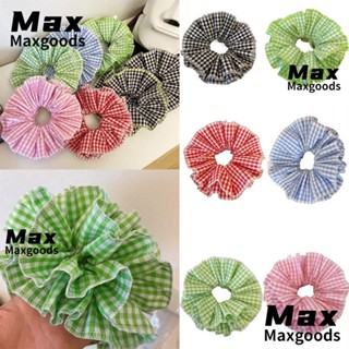 Maxg Scrunchies ยางรัดผม ลูกไม้ โลลิต้า สองชั้น