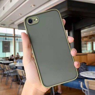 เคสโทรศัพท์มือถือ PC แข็ง เนื้อแมตต์ ซิลิโคนใส หรูหรา สําหรับ iPhone 12 mini Pro Max 13