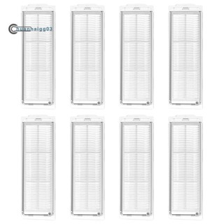 แผ่นกรอง Hepa แบบเปลี่ยน สําหรับหุ่นยนต์ดูดฝุ่น WYZE WVCR200S 8 ชิ้น