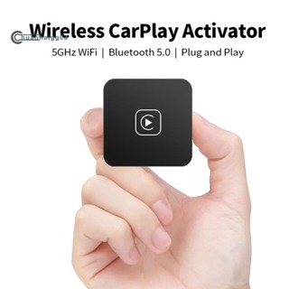 อะแดปเตอร์เครื่องเล่นเพลง Dongle Activator ไร้สาย แบบมีสาย เป็นกล่องอัจฉริยะ AUTO สําหรับ Apple IOS AUTO