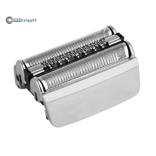 อะไหล่หัวเครื่องโกนหนวดไฟฟ้า 83M สีเงิน แบบเปลี่ยน สําหรับ Braun Electric Razor 8 Series 8320S 8330S 8340S 8350S 8360Cc 8370Cc 8380Cc 8390Cc 1 ชิ้น