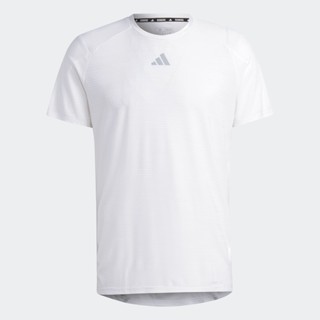 adidas วิ่ง เสื้อวิ่ง Win Confidence HEAT.RDY ผู้ชาย สีขาว HR3281