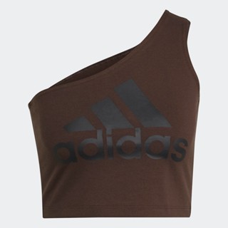 adidas ไลฟ์สไตล์ เสื้อกล้าม Future Icons Badge of Sport ผู้หญิง สีน้ำตาล HN0679