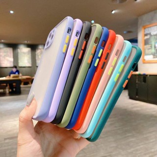 เคสโทรศัพท์มือถือ PC แข็ง ซิลิโคน เนื้อแมตต์ หรูหรา สําหรับ iPhone 14 Plus Pro Max 13