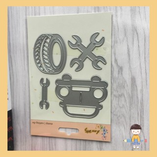 Tyre Paper Card Embossing Metal Steel Cutting Dies Stencils DIY Scrapbooking