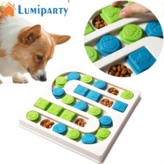 Lumiparty เครื่องให้อาหารสัตว์เลี้ยง สุนัข ประเภท S ของเล่นเพื่อการศึกษา สําหรับสัตว์เลี้ยง