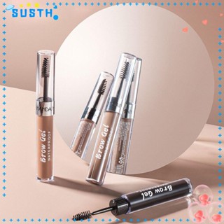 Susth 2 ชิ้น คิ้ว เจล ปากกา เครื่องมือแต่งหน้า สัก ของเหลว ติดทนนาน ครีมเขียนคิ้ว