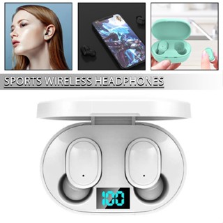 A6S Bluetooth Headphones Dual Ear Mini Sport Digital Wireless Headphones TWS 5.1