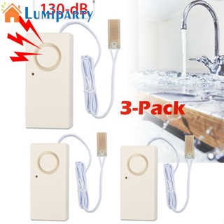 Lumiparty เครื่องตรวจจับการรั่วไหลของน้ํา Instapark In07a 130 Db 3 ชิ้น