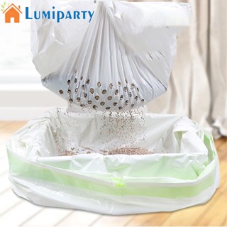 Lumiparty ถุงทราย แบบผูกเชือก หนา จุของได้เยอะ สําหรับสัตว์เลี้ยง แมว