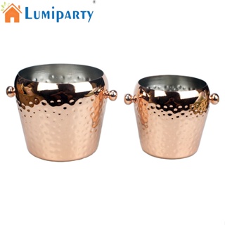 Lumiparty ถังน้ําแข็ง สเตนเลส 1 ลิตร 2 ลิตร สําหรับบ้าน บาร์ โรงแรม