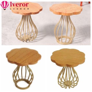 Lveror โมเดลโต๊ะกาแฟจิ๋ว สเกล 1/12 อุปกรณ์เสริม สําหรับตกแต่งบ้านตุ๊กตา