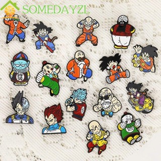 Somedayzl เข็มกลัด ลายการ์ตูนดราก้อนบอล ของขวัญ สําหรับตกแต่งปกเสื้อ