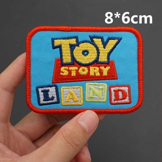 【Customized 】แพทช์เวลโคร ปักลาย Toy Story 3D AP90 สําหรับตกแต่งเสื้อแจ็กเก็ตยีน กระเป๋าเป้สะพายหลัง