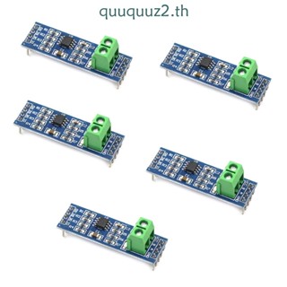 Quu MAX485 RS485 โมดูลตัวรับส่งสัญญาณ TTL UART Serial เป็น RS485 อินเตอร์เฟซเครื่องดนตรี