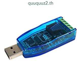 Quu อะแดปเตอร์แปลงข้อมูล USB เป็น RS485 Serial หน้าจอ LED