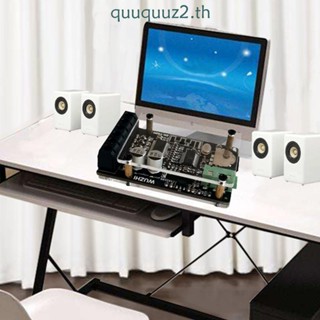 Quu บอร์ดขยายเสียงสเตอริโอดิจิทัล บลูทูธ HIFI 2 0 15W 2 ชิ้น